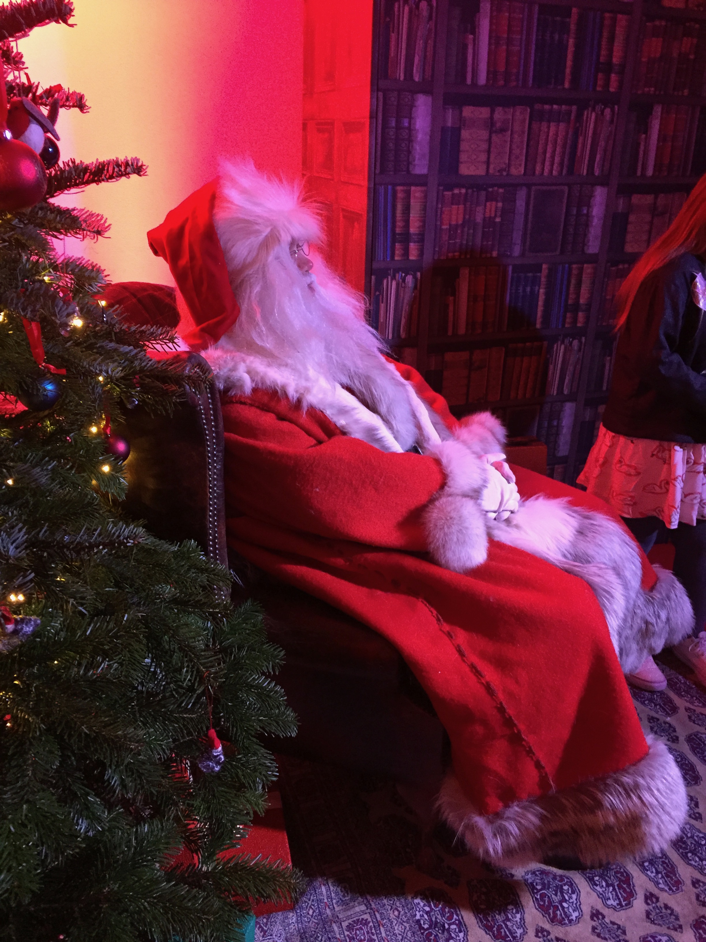 Father Christmas in Belgravia Father Christmas in Belgravia