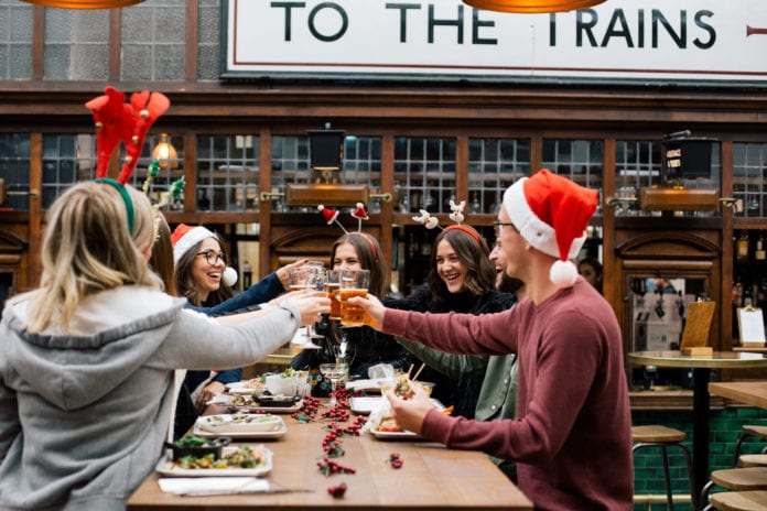 Market hall for christmas parties
