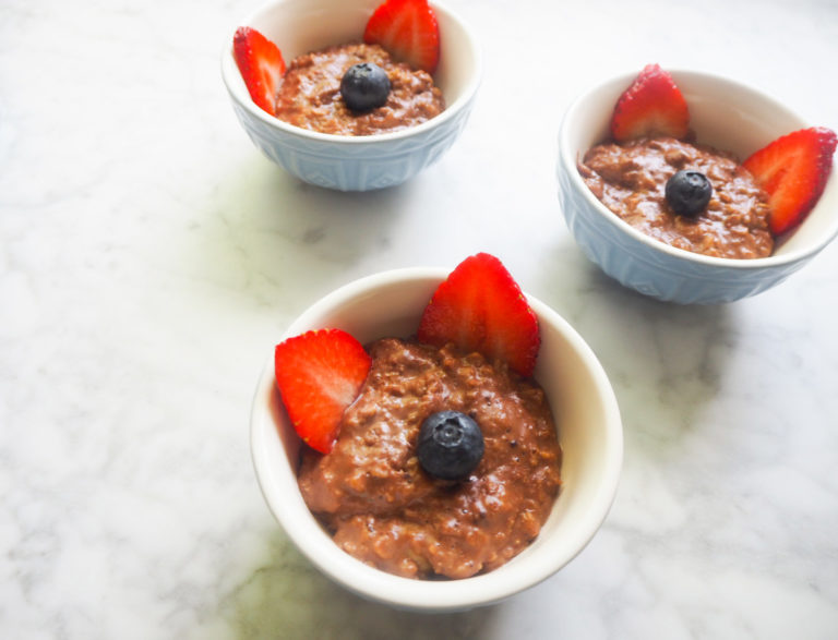Hot Chocolate Porridge | Recipe
