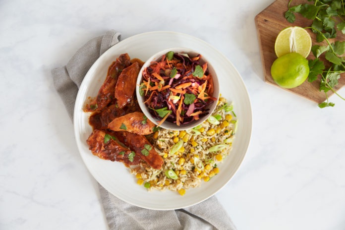 BBQ_chicken_with_sweetcorn_slaw_&_rice_1