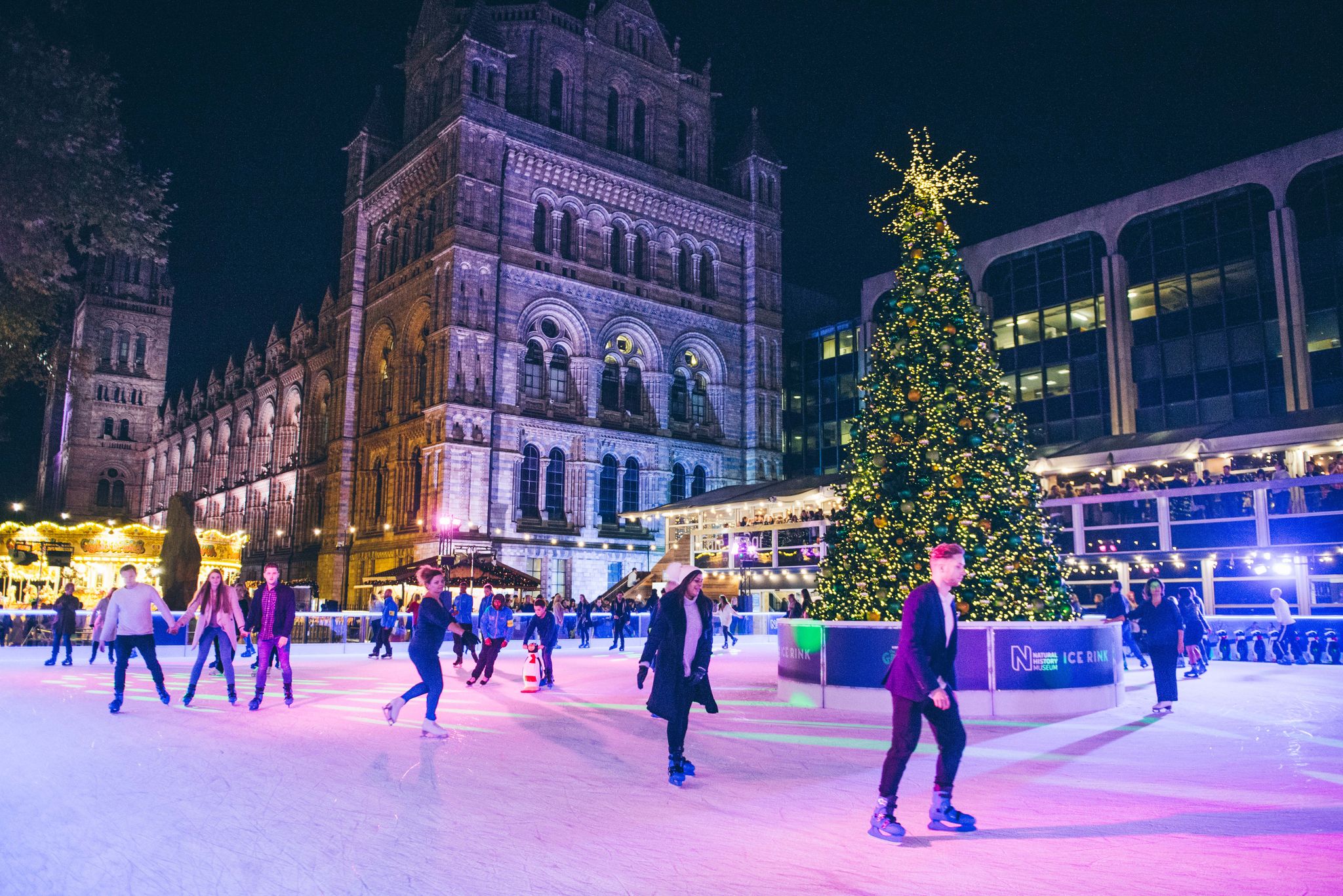 ice rink natural history museum